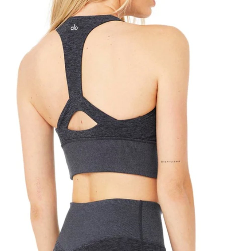 Alosoft Serenity Bra - Rich Navy Heather